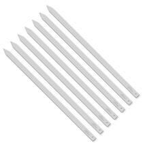 Kabob Skewers Goutime para churrasco de 27 cm em aço inoxidável, conjunto de 7 Kabob Skewers Goutime para churrasco de 27 cm em aço inoxidável, conjunto de 7