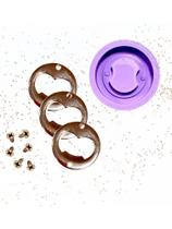 KAC1 Molde de silicone abridor + 3 abridores com 6 parafusos resina decorar KAC1 Molde de silicone abridor + 3 abridores com 6 parafusos resina decorar