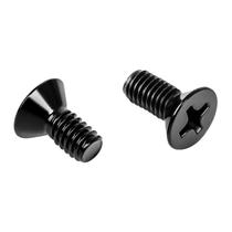 Kado 100 peças de parafusos Phillips de cabeça escareada cruzada M4-0,7 x 8 mm, preto, em aço carbono, cabeça chata M4x8, para montagem de braço de monitor e fixação em parede Kado 100 peças de parafusos Phillips de cabeça escareada cruzada M4-0,7 x 8 mm, preto, em aço carbono, cabeça chata M4x8, para montagem de braço de monitor e fixação em parede