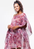 Kaftan 101 Resort Wear Vestido Crepe Estampado