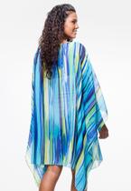 Kaftan 101 Resort Wear Vestido Crepe Estampado