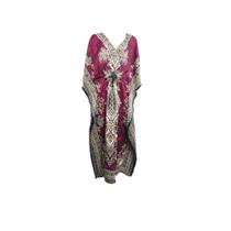 Kaftan Longa Indiana Estampada