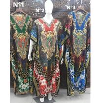 Kaftan Longa Plus Size Indiana Kaftan Longa Plus Size Indiana