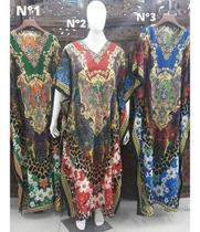 Kaftan Longa Plus Size Indiana Kaftan Longa Plus Size Indiana