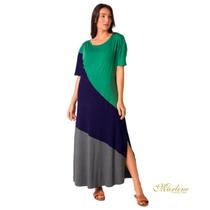 Kaftan Longo Origem Três Cores de Viscolycra Kaftan Longo Origem Três Cores de Viscolycra