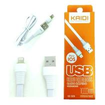 Kaidi cabo USB Iphone IOS kd-307A 1mt Branco