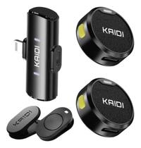 KAIDI KMF4-A: Microfone leve e prático para iPhone KAIDI KMF4-A: Microfone leve e prático para iPhone