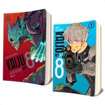 Kaiju N. 8 Mangá Volume 1 e 2 - KIT Panini Capa Comum português BR Kaiju N. 8 Mangá Volume 1 e 2 - KIT Panini Capa Comum português BR