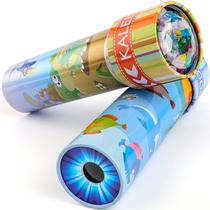 Kaleidoscope iKeelo Classic Tin, pacote com 2, descubra animais escondidos