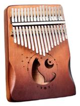 kalimba 17 chaves Original madeira , piano de dedo africano