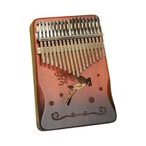 Kalimba De Mogno Com 21 Teclas, Piano De Polegar Portátil Para Iniciantes, Adultos E Crianças,