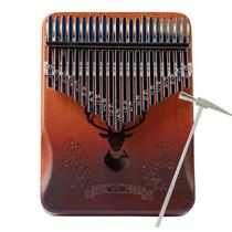 Kalimba Instrumento 21 Teclas Em Madeira Voik Kbl220