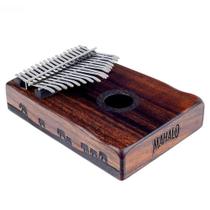 Kalimba mahalo tradicional com martelo afinador e bag - 17 t
