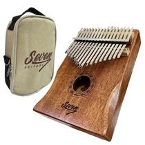 Kalimba Seven 17 Notas SKL-107 N C/ Bag - Seven Guitars