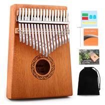 Kalimba YUNDIE de 17 Teclas - Piano de Polegar Marrom