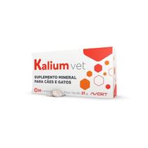 Kalium Vet Cães E Gatos 30 Comprimidos - Avert