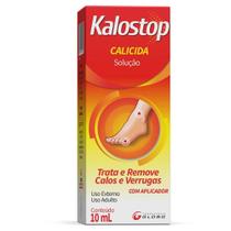 KALOSTOP CALICIDA SOLUÇÃO 10ML GLOBO - Tratamento para Calos e Verrugas KALOSTOP CALICIDA SOLUÇÃO 10ML GLOBO - Tratamento para Calos e Verrugas