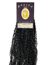 kanecalon trancinha cabelo sintético micro zizi cor 1 preto