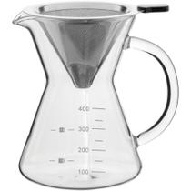 Kanne Cafeteira Com Filtro 14X15X11Cm 400Ml Borosilicato Transp Kanne Cafeteira Com Filtro 14X15X11Cm 400Ml Borosilicato Transp