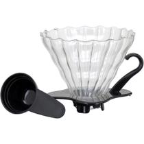 Kanne Suporte Filtro Café 10X12X12Cm Borosilicato Transp Com Acessorio Kanne Suporte Filtro Café 10X12X12Cm Borosilicato Transp Com Acessorio