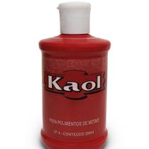 Kaol polidor 200 ml polimento limpa lustra polir conserva metais Kaol polidor 200 ml polimento limpa lustra polir conserva metais