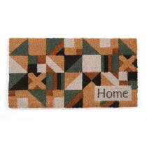 Kapazi capacho fibra de coco 33cm x 60cm mosaico Kapazi capacho fibra de coco 33cm x 60cm mosaico