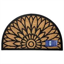 Kapazi Capacho Fibra De Coco 45cm X 75cm Comprimento 75 Cm Desenho Do Tecido Flor De Lotus Largura 45 Cm