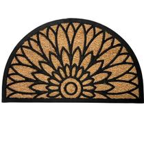 Kapazi capacho fibra de coco 45cm x 75cm flor de lotus Kapazi capacho fibra de coco 45cm x 75cm flor de lotus