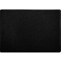 Kapazi capacho vinil br silver 40cm x 60cm preto