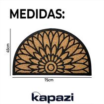 Kapazi Tapete de Entrada Fibra de Coco Vinil Terral 45cm X 75cm Kapazi Tapete de Entrada Fibra de Coco Vinil Terral 45cm X 75cm