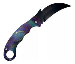 Karambit Canivete Tático Cabo Fade Defesa Combate Camping Karambit Canivete Tático Cabo Fade Defesa Combate Camping