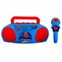 Karaokê Boombox Infantil - Marvel Spiderman - Candide