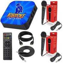 Karaoke Box ul +2 Microfones +De 1000 Música Com Pontuação - Karaokê Party Box
