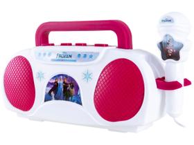 Karaokê Infantil Portátil Candide Disney Frozen