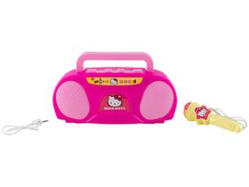 Karaokê Infantil Portátil Candide Hello Kitty Karaokê Infantil Portátil Candide Hello Kitty