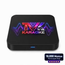 Karaokê Jukebox TVK Original 18.000 Músicas Sistema Original Com Pontuação Real e Ajuste Vocal Profissional.