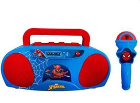 Karaoke Musical Boombox Infantil Homem Aranha - Candide