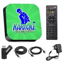 Karaokê Party Box Profissional Preto De 2000 Músicas Com Pontuação Não Precisa de Internet