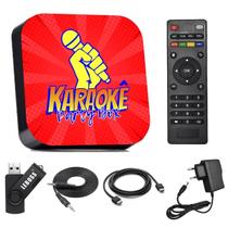 Karaokê Party Box Profissional Preto De 2000 Músicas Com Pontuação Não Precisa de Internet