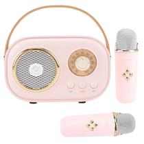 Karaokê Portátil Aresrora - Mini Alto-Falante Bluetooth para Crianças