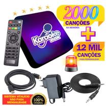 Karaokebox Profissional Com Mini Teclado 2Mil Musicas