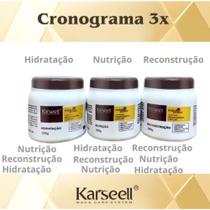 Karseell Cronograma Capilar Hidratacao Nutricao e Reconstrucao