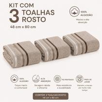 Karsten KIt 3 Toalha de Rosto lumina