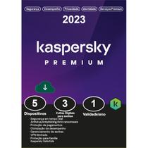 Kaspersky Antivírus Premium 5 Dispositivos 1 ano