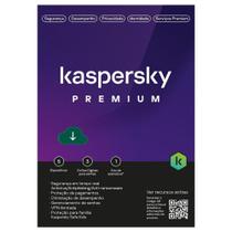 Kaspersky Antivírus Premium, 5 Dispositivos, 1 ano