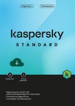 Kaspersky Antivírus Standard, 3 dispositivos, 1 ano
