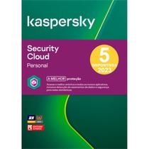 Kaspersky Security Cloud Personal 5 dispositivos 1 ano Versão 2023