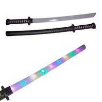 Katana de Espadachim Brinquedo Led Som e Sensor de Movimento
