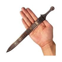 Katana De Metal De 11,6 Polegadas Elden Sabre Samurai Faca De Anime Japonesa Real Brinquedo Presente