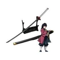 Katana De Metal Demon Slayer De 10 Polegadas, Espada Tanjirou, Brinquedo De Samurai Japonês,
